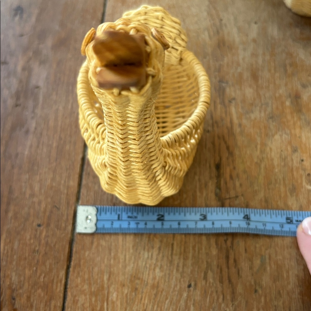 Woven Duck Basket Set - Natural Brown - Picture 12 of 12